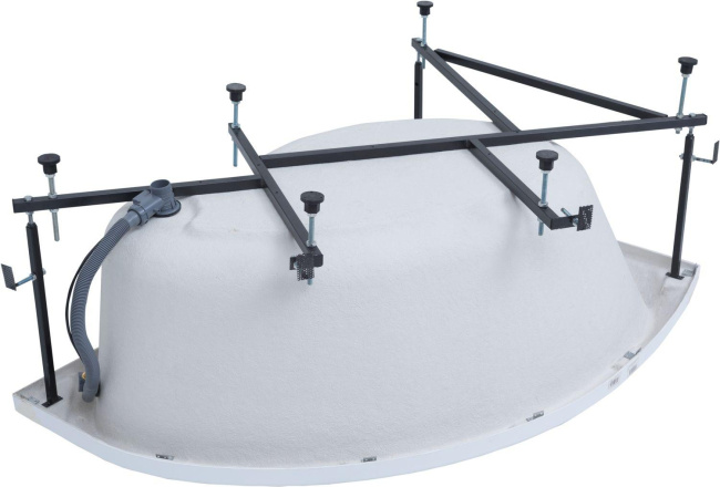 Aquanet Jamaica 160x100 L (с каркасом)