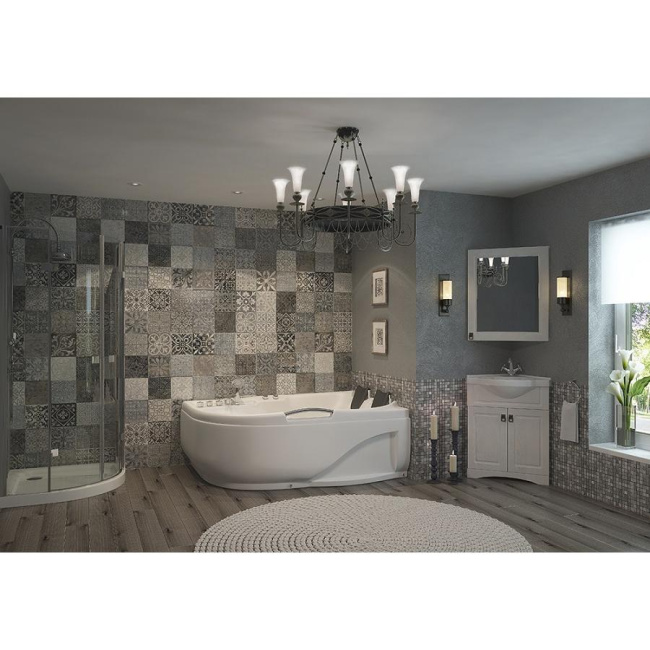 EVA GOLD 1200*1700*650 с насосом OLB-807 L Wend Edition левосторонняя