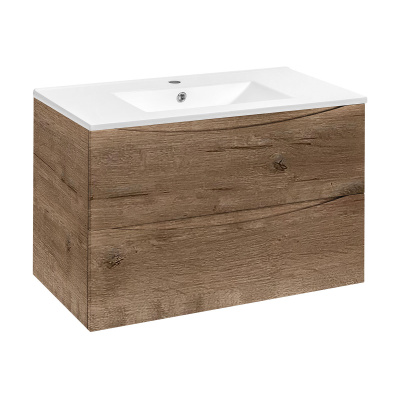Vincea Mia 900 подвесная, 2 выкатных ящика soft close, V.Oak