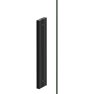 Vincea Walk-In VSW-1WSL120GSB, 1200*2000, черный матовый, стекло янтарь