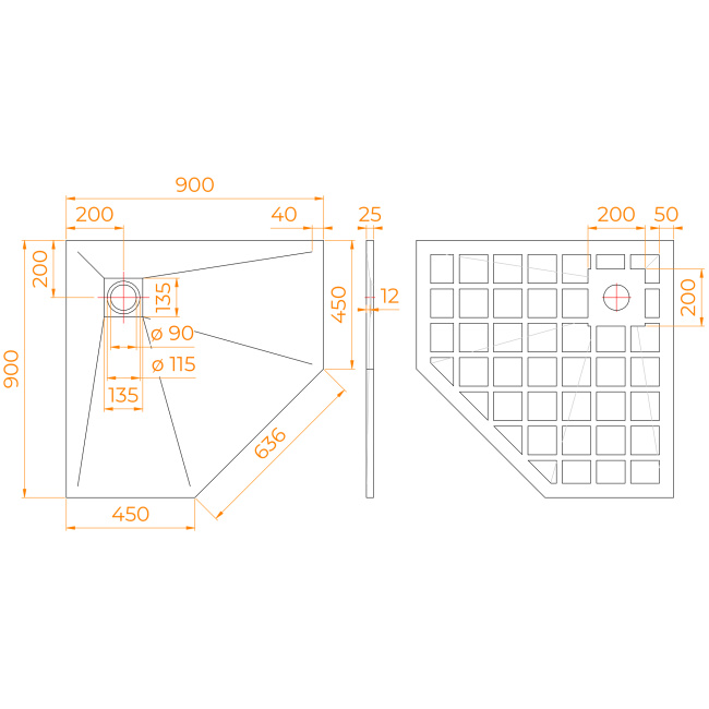 RGW STONE TRAY-G (14155099-02-11)