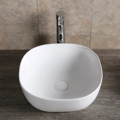 Ceruttispa CR0077 накладная, белая, квадратная 410х410х145