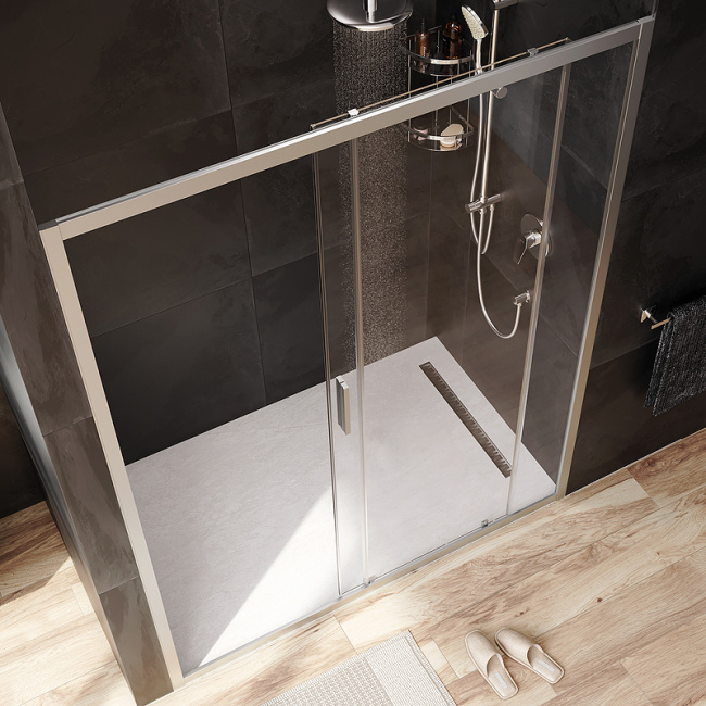 AM.PM Gem 150 W90G-150-1-195MT профиль Хром матовый стекло прозрачное