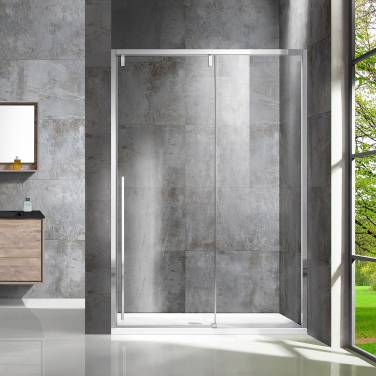 Vincea Lugano VDS-1L160CL-1, 1600, хром, стекло прозрачное