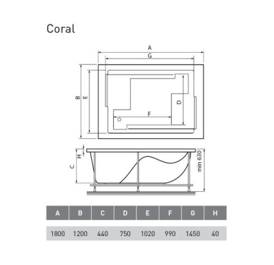Vayer Coral 180х120