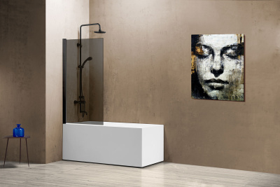 Vincea VSB-11800CLB, 800*1400, черный, стекло тонированное