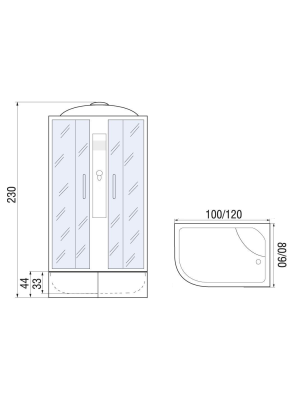 River Desna XL 100/80/44 MT R