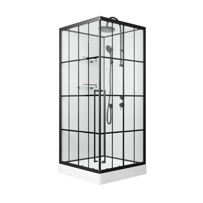 Niagara Standart ST90/15QR/KL/BKT (900х900х2250) 3 места