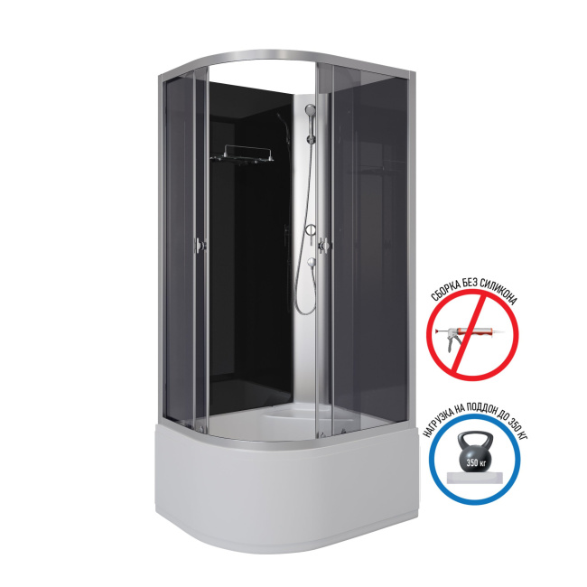 Niagara Eco E90/70/40R/TN/BK (900х700х1950) 4 места