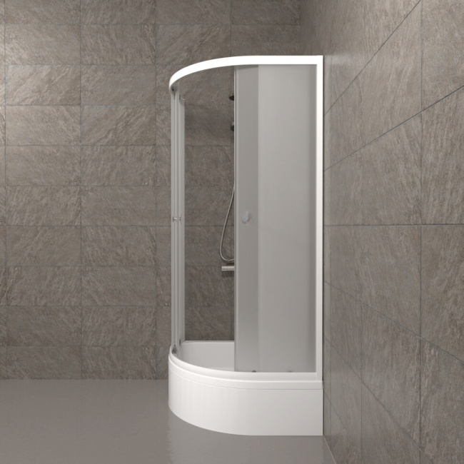 SanDav Вельвет 90*90 В (Щ0000063057) с поддоном