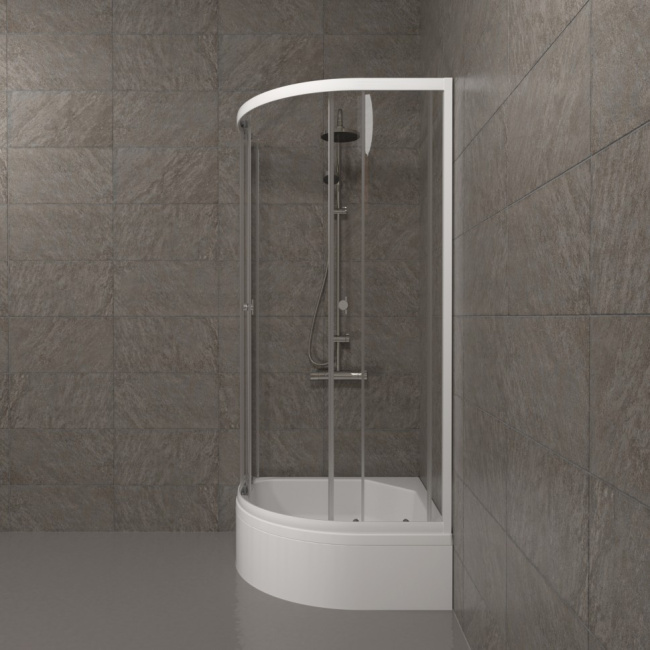 SanDav Ультра 100*100 В (Щ0000061788) с поддоном