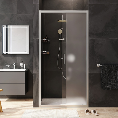 AM.PM Gem Solo 110 W90G-110-1-195MM профиль Хром матовый стекло матовое-прозрачное