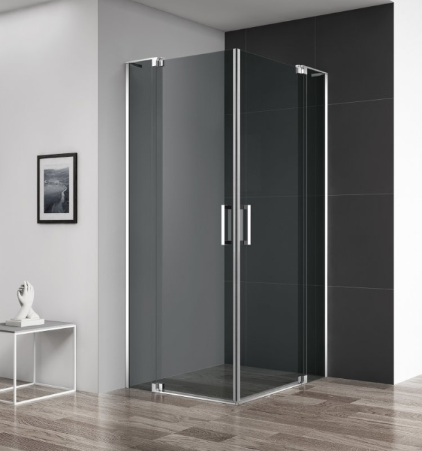 CEZARES SLIDER-A-2-100/110-GRIGIO-Cr без поддона