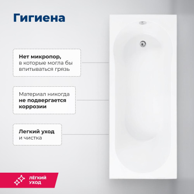 Aquanet Light 170x70 (с каркасом) Aquanet Light 170x70 (с каркасом)