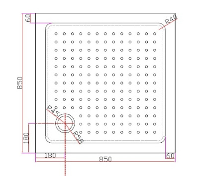 CEZARES TRAY-A-A-85-15-W