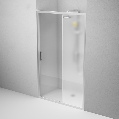 AM.PM Gem 120 W90G-120-1-195MM профиль Хром матовый стекло матовое-прозрачное