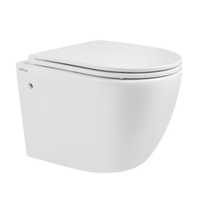 ABBER Bequem AC1103 подвесной белый, безободковый