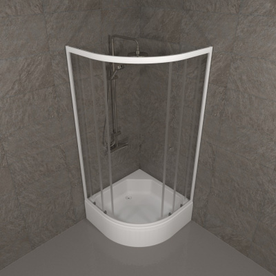 SanDav Ультра 90*90 В (Щ0000061812) с поддоном