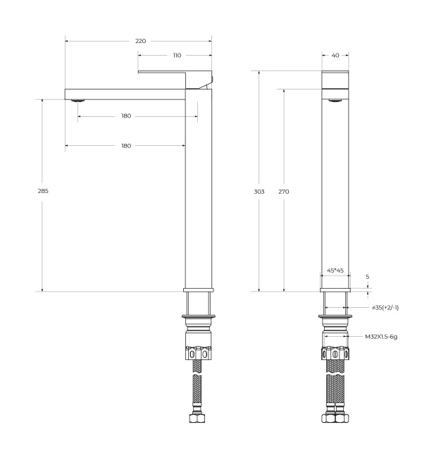CEZARES SLIDER-LC-01-W0