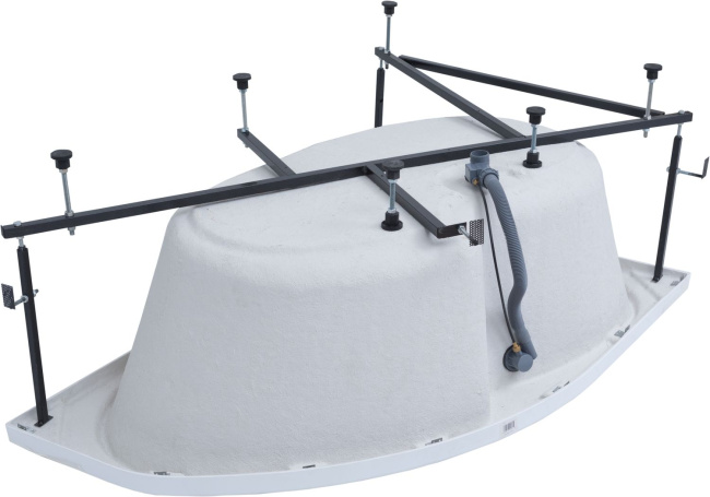 Aquanet Capri 170x110 R (с каркасом и фронтальной панелью)