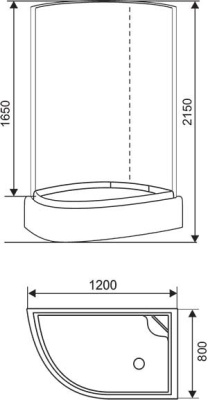 Arcus ES-309WP R (120*85*215)