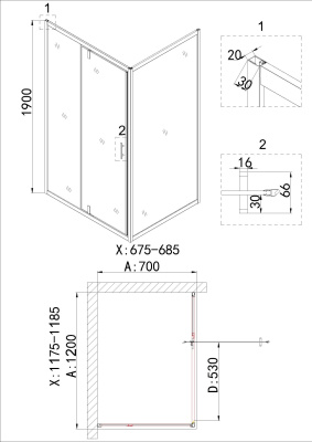 Niagara Nova NG-43-12AG 120x190