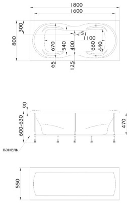 1Marka "DINAMIKA" 170*80 1Marka "DINAMIKA" 170*80