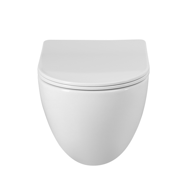 BelBagno AMANDA-TOR BB051CH-TOR-FC/SC безободковый с сиденьем и смывом TORNADO (чаша)
