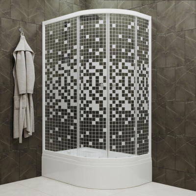 SanDav Коралл 120*80 В Левое (Щ0000061782) с поддоном