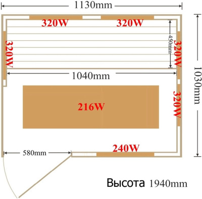 SaunaMagic Novel CS Mini SaunaMagic Novel CS Mini
