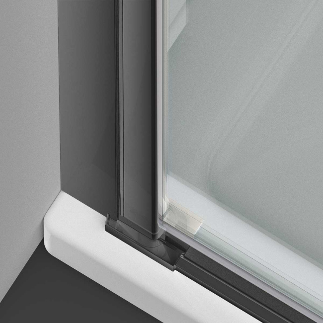 Vincea Alpha VDP-3AL900CLGM, вороненая сталь, стекло прозрачное