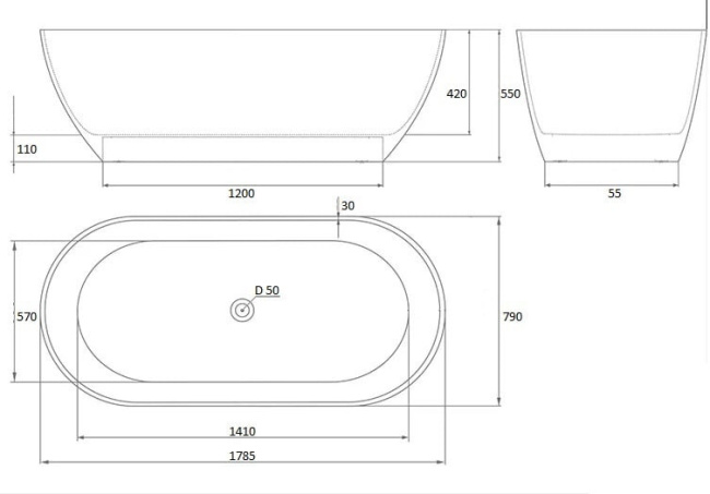 Aquastone Бали 180
