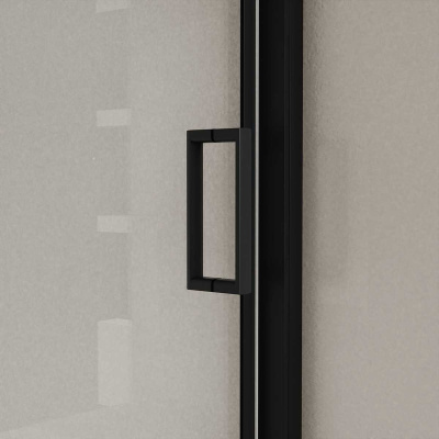 Vincea City VDS-5CT110CLB, 1100, черный, стекло прозрачное