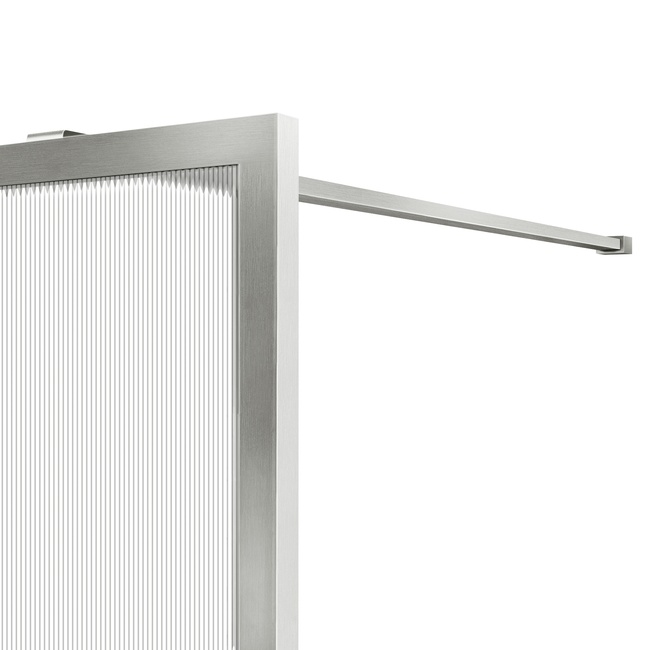 Vincea Walk-In VSW-1HP110FLBN, 1100*2000, брашированный никель, стекло рифленое
