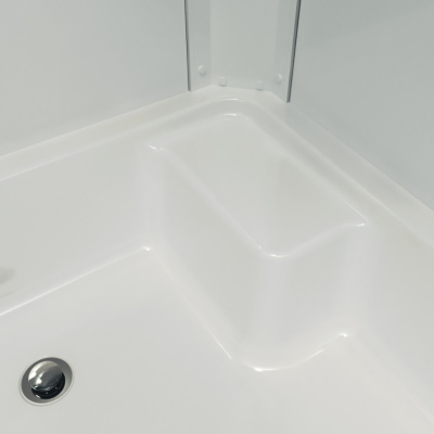 SanDav Коралл 120*80 В Левое (Щ0000061782) с поддоном