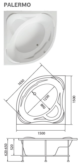 1Marka "PALERMO" 150*150 1Marka "PALERMO" 150*150