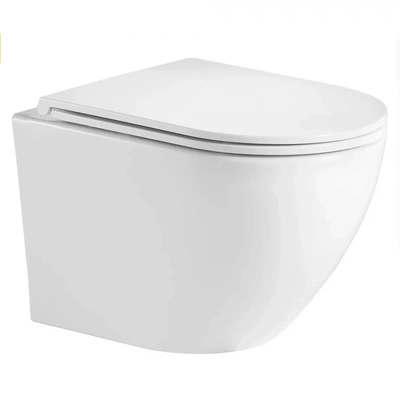 Комплект Weltwasser 10000011307 подвесной унитаз Merzbach 043 GL-WT + инсталляция Marberg 410 + кнопка MAR 410 SE CR