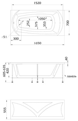 1Marka "ELEGANCE" 165*70 1Marka "ELEGANCE" 165*70