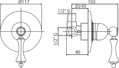 Cezares Margot MARGOT-DIM-03/24-Bi с внутренней частью