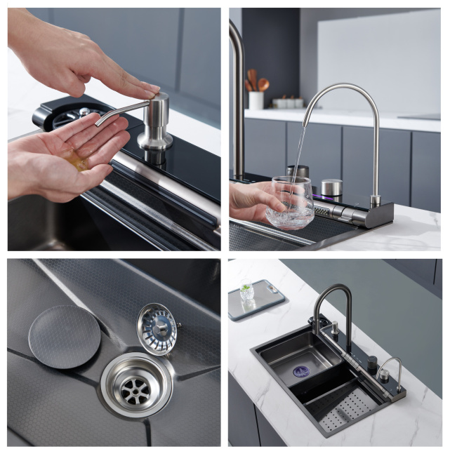 Ceruttispa GLORIA II nano black (серая) (750х460х230) CT10578