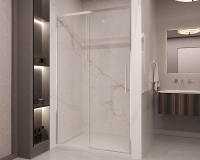Vincea Stella VDS-1ST120CL, 1200, хром, стекло прозрачное