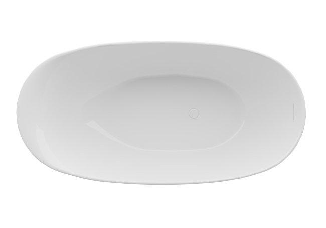 Vincea VBT-601-1700, 1700*800*580, цвет белый, щелевой перелив