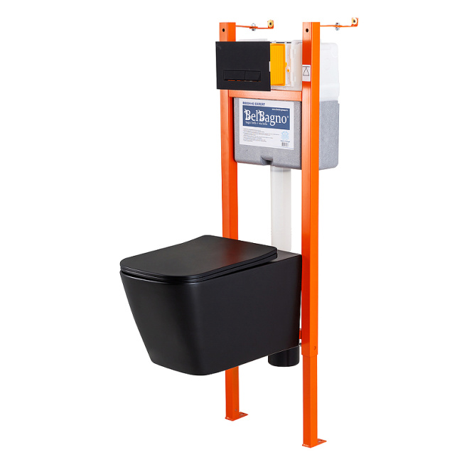 BelBagno BB004-40 EXPERT для подвесного унитаза без клавиши смыва