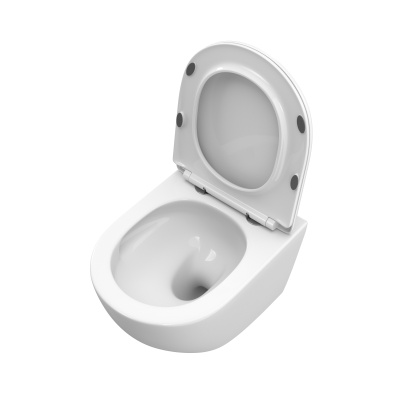 BelBagno UNO-TOR BB5177CH-TOR/SC безободковый с сиденьем и смывом TORNADO (чаша)