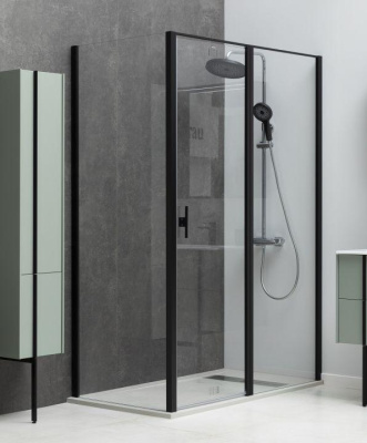Allen Brau Priority 90x80 3.31003.BBA + 3.31015.BBA черный браш без поддона