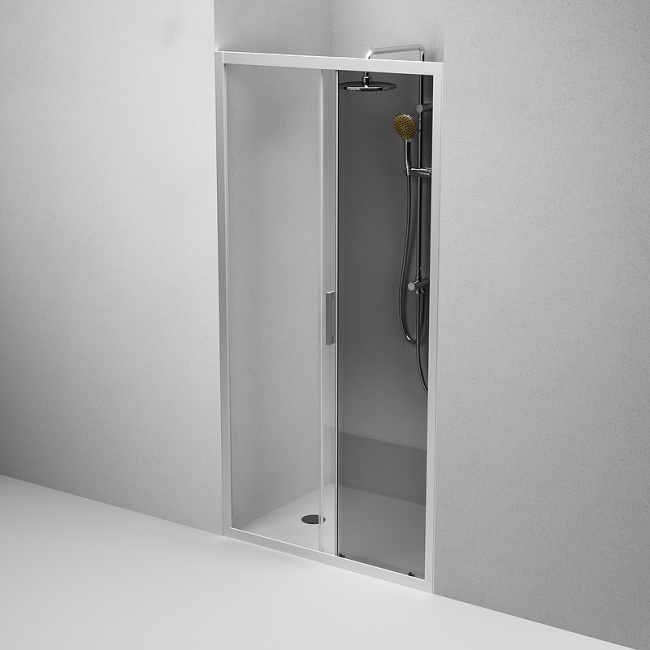 AM.PM Gem Solo 100 W90G-100-1-195MG профиль Хром матовый стекло тонированное-прозрачное