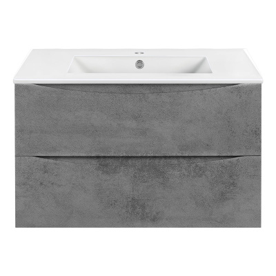 Vincea Mia 750 подвесная, 2 выкатных ящика soft close, Beton