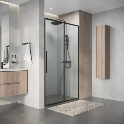 Niagara Nova NG-34-13AGR (130х195) раздвижная,графит,стекло прозрачное,1 место
