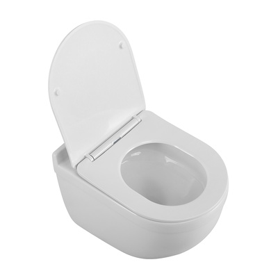 BelBagno SENSO-TOR BB017CH-TOR/SC безободковый с сиденьем и смывом TORNADO (чаша)