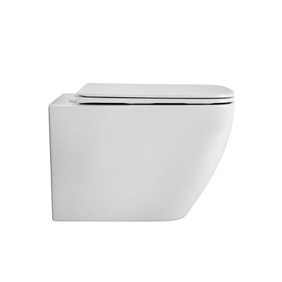 Grossman Thin Rim GR-5603S (520х365х345) тонкий ободок,белый с тонкой крышкой,микролифт,1 место